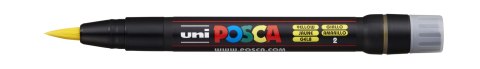 Marker z tuszem pigmentowym PCF-350 żółty POSCA UNPCF350/5ZO Posca