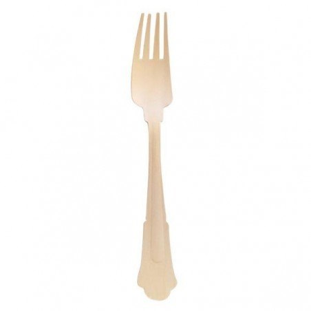 Widelec drewniany 100 szt. 16,5 cm 39012 Papstar Widelec drewniany 100 szt. 16,5 cm 39012 Papstar