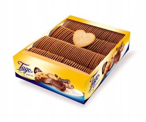 Ciastka TAGO słodkie serduszka korzenne 2.5kg LUZ Tago