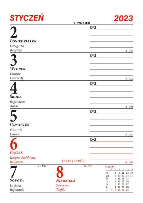 Kalendarz biurowy B1-MERKURIER-2025, BESKIDY Beskidy Kalendarz biurowy B1-MERKURIER-2025, BESKIDY Beskidy