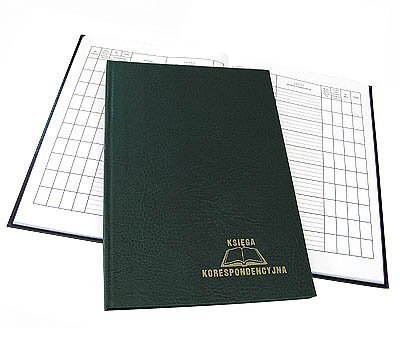 Książka korespondencyjna A4 300k zielona WARTA 229-018 Warta Książka korespondencyjna A4 300k zielona WARTA 229-018 Warta