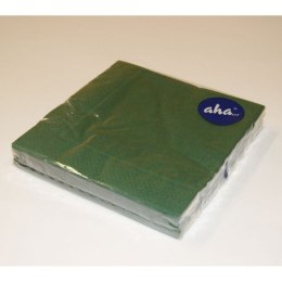Serwetki AHA zielone 33x33cm, 20sztuk, intensywny Aha