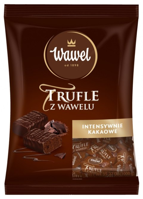 Cukierki Trufle o smaku rumowym w czekoladzie 1kg WAWEL Wawel