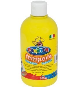 Farba tempera 500 ml, żółta CARIOCA 170-2366 Carioca