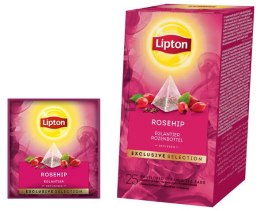 Herbata LIPTON PIRAMID DZIKA RÓŻA Exclusive Selection 25 kopert Lipton