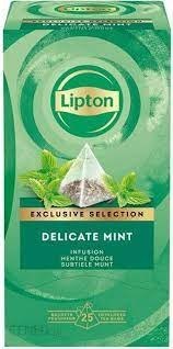 Herbata LIPTON PIRAMID MIĘTA Exclusive Selection 25 kopert Lipton