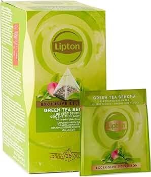 Herbata LIPTON PIRAMID ZIELONA SENCHA Exclusive Selection 25 kopert Lipton