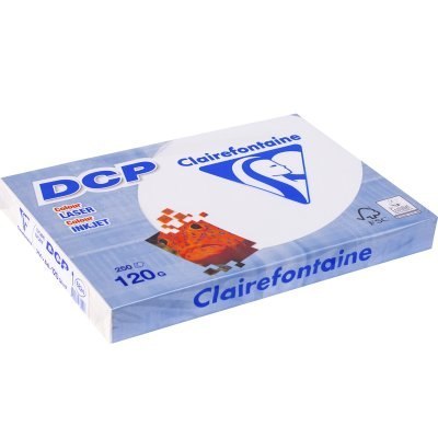 Papier xero satynowy A4/120g DCP biały 1844 250ark Clairefontaine Dcp