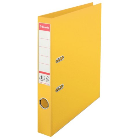 Segregator A4/50mm z mechanizmem żólty 811410 No.1 ESSELTE Esselte