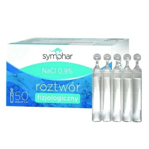 Sól fizjologiczna NaCL 0.9% 50 amp. x 5ml Polovis 3M