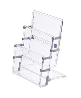 Stojak na ulotki DL dwie kieszenie 0403-0047-00 PANTA PLAST (X) Panta Plast