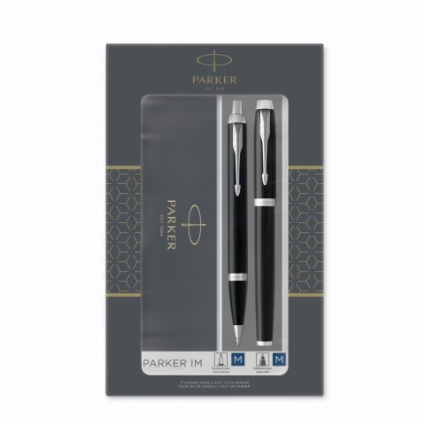 Zestaw IM BLACK CT_(Długopis + Pióro wieczne) PARKER 2093215 SALE Parker Zestaw IM BLACK CT_(Długopis + Pióro wieczne) PARKER 2093215 SALE Parker