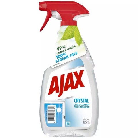 AJAX Płyn do mycia szyb, 500 ml, zapach cytrynowy (LEMON), z rozpylaczem (76596) Ajax