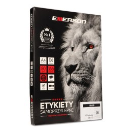 Etykiety A4 20x105mm (100) białe 013 EMERSON Emerson