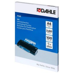 Folia do laminacji Dahle A4 (216x303mm), 160 (2x80) mikronów, 100 szt. w opakowaniu Dahle