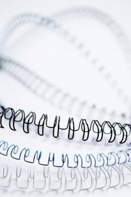 Grzbiety drutowe białe 8mm (100szt) 53258 FELLOWES (36-50 kartek) 5/16