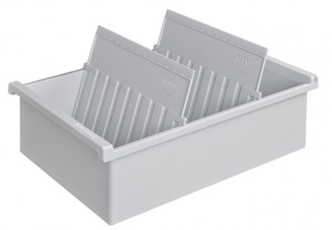Kartoteka otwarta PS A5 HAN szara HN955011-13 Biella