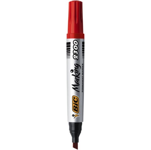 Marker permanentny BIC Fine czerwony, 1445 03 Bic