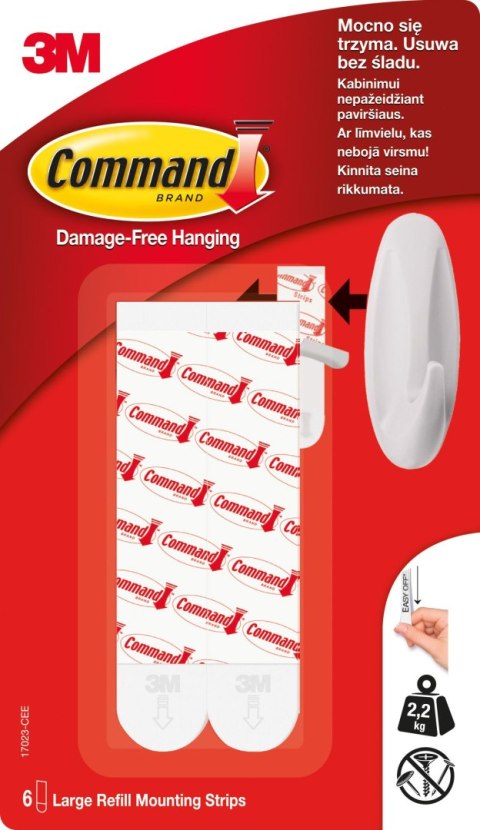 Paski_3M COMMAND wymienne średnie 17021 Command 3M