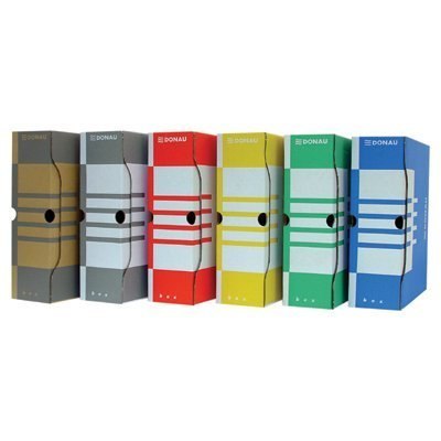 Pudło archiwizacyjne 7661201-06 zielone 7660201 100mm/7661301 DONAU Donau