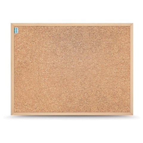 Tablica korkowa MEMOBE SMART, rama drewniana, 60x40 cm Memobe