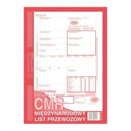 800-2 CMR międzynarodowy list przewozowy (1+4), A4 80 kartek, MICHALCZYK&PROKOP Michalczyk i Prokop