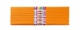 Bibuła marszczona 50x200cm, pomarańczowy, 10 szt., HAPPY COLOR, HA 5020-4 Happy Color
