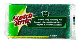 Gąbka do zmywania SCOTCH BRITE, uniwersalna, do garnków i patelni, zielona Scotch Brite 3M