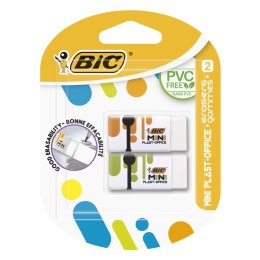 Gumka BIC Mini Plast-Office Blister 2szt, 927858 Bic