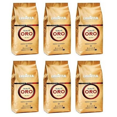 Kawa LAVAZZA QUALITA ORO 1kg ziarnista (6szt.) Lavazza