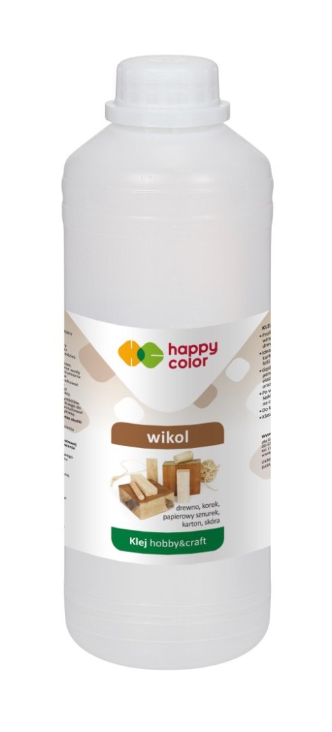 Klej Wikol premium, butelka 500g, Happy Color HA 3420 0500 Happy Color
