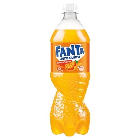Napój FANTA POMARAŃCZA zero cukru 0.85L butelka PET Fanta