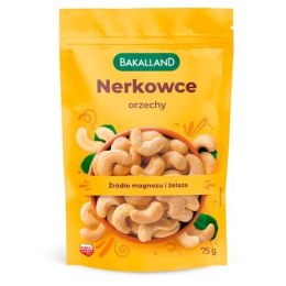 Orzechy nerkowce 75g BAKALLAND Bakalland