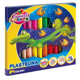 Plastelina 24 kolory Sweet Colours 90522 KOMA-PLAST Koma-Plast