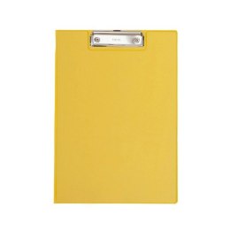 Podkładka Maul A4 z klipsem i okładką, powłoka plastikowa, żółta (23392/13 ML) Maul