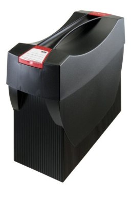 Pojemnik A4 z wiekiem na teczki zawieszkowe PS SWING czarny HN190113-01 Biella