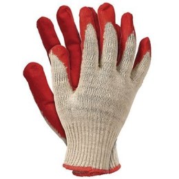 Rękawice Ochronne RU czerwone robocze 