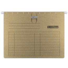 Teczka zaw.A4 z wąsem brąz 7430001PL-02 DONAU Donau