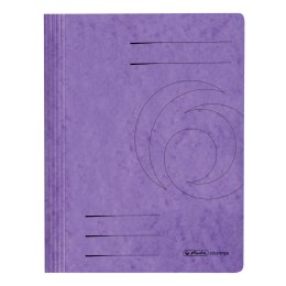(WYCOFANY) Skoroszyt kartonowy A4 ze sprężynką fioletowy 11186582 HERLITZ Herlitz