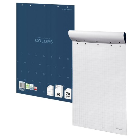 Blok flipchart TOPCOLORS 64X90 20K 70G K25 400169249 Top 2000 Top 2000 Blok flipchart TOPCOLORS 64X90 20K 70G K25 400169249 Top 2000 Top 2000