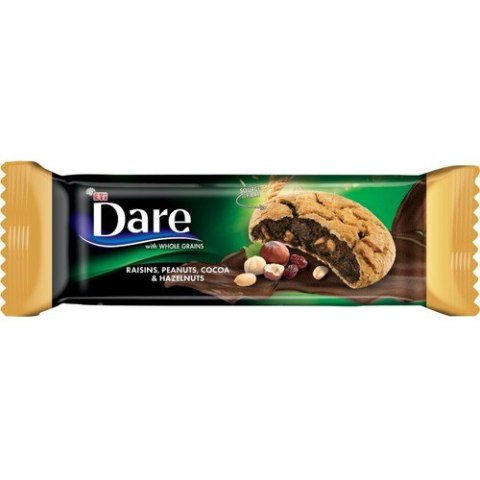 Ciastka kakaowe z pastą ze słonecznika Dare 105 g Noname Ciastka kakaowe z pastą ze słonecznika Dare 105 g Noname