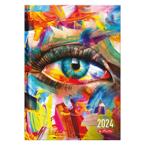 Kalendarz Tygodniowy A5 Oko Art 2024 9588534 Herlitz Herlitz