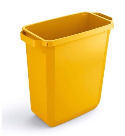 Kosz DURABIN 60l żółty 1800496030 DURABLE (bez pokrywy) Durable Kosz DURABIN 60l żółty 1800496030 DURABLE (bez pokrywy) Durable