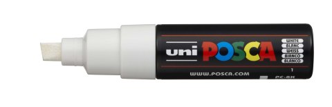 Marker z tuszem pigmentowym PC-8K biały POSCA UNPC8K/6BI Posca Marker z tuszem pigmentowym PC-8K biały POSCA UNPC8K/6BI Posca