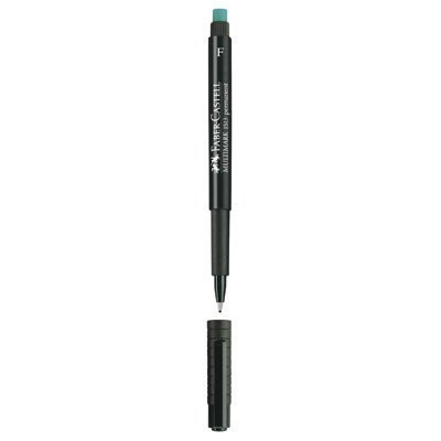 Nowy indeks mak0093268 Foliopis z gumką OHP MULTIMARK F 0.6 czarny 10szt FABER-CASTELL 151399 Faber-Castell