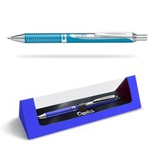 Pióro kulkowe ENERGEL BL407- TR1ACPL niebieskie STERLING PENTEL Pentel