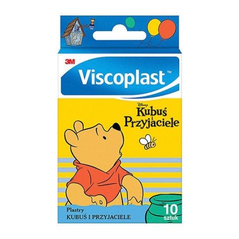 Zestaw plastrów VISCOPLAST, 10szt., KUBUŚ I PRZYJACIELE, MIX KOLOR Viscoplast 3M Zestaw plastrów VISCOPLAST, 10szt., KUBUŚ I PRZYJACIELE, MIX KOLOR Viscoplast 3M