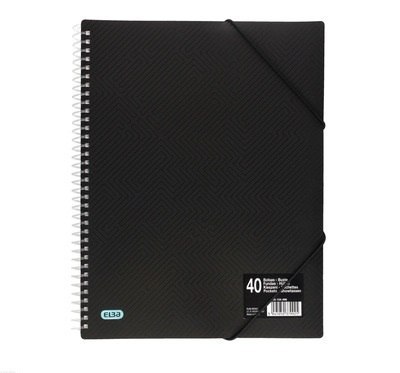 Album ofertowy na spirali Urban A4 40 kartek PP przejrzysty mix 400147014 OXFORD Oxford