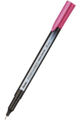 Cienkopis pointliner colour, różowy z tuszem na bazie wody, S40-P PENTEL Pentel