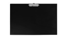 Deska z klipem A3 zamek na długim boku czarna KH-21-03 BIURFOL Biurfol